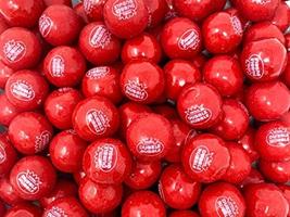 Dubble Bubble 1 Inch Gumballs Very Cherry Filled 1lb 